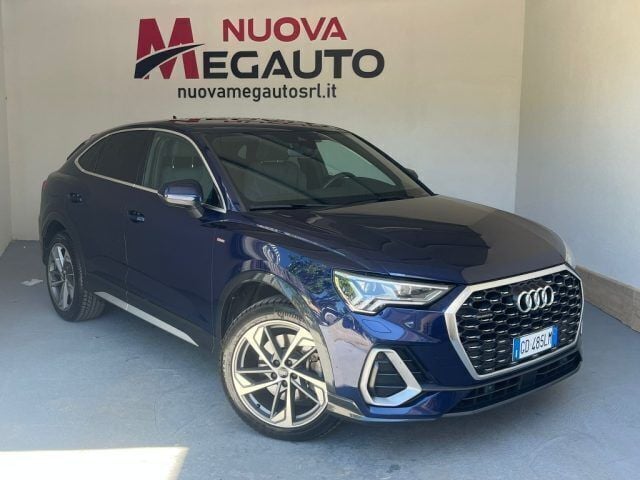 Blu Usata 2020 Audi Q3 Sportback S-Line SUV | 34.990 € (Buon prezzo) - Immagine 1/4