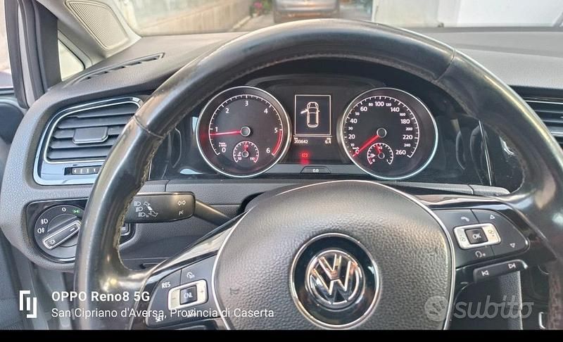 Usata VW Golf VII 110 CV (80 kW) 2015 Grigio Berlina