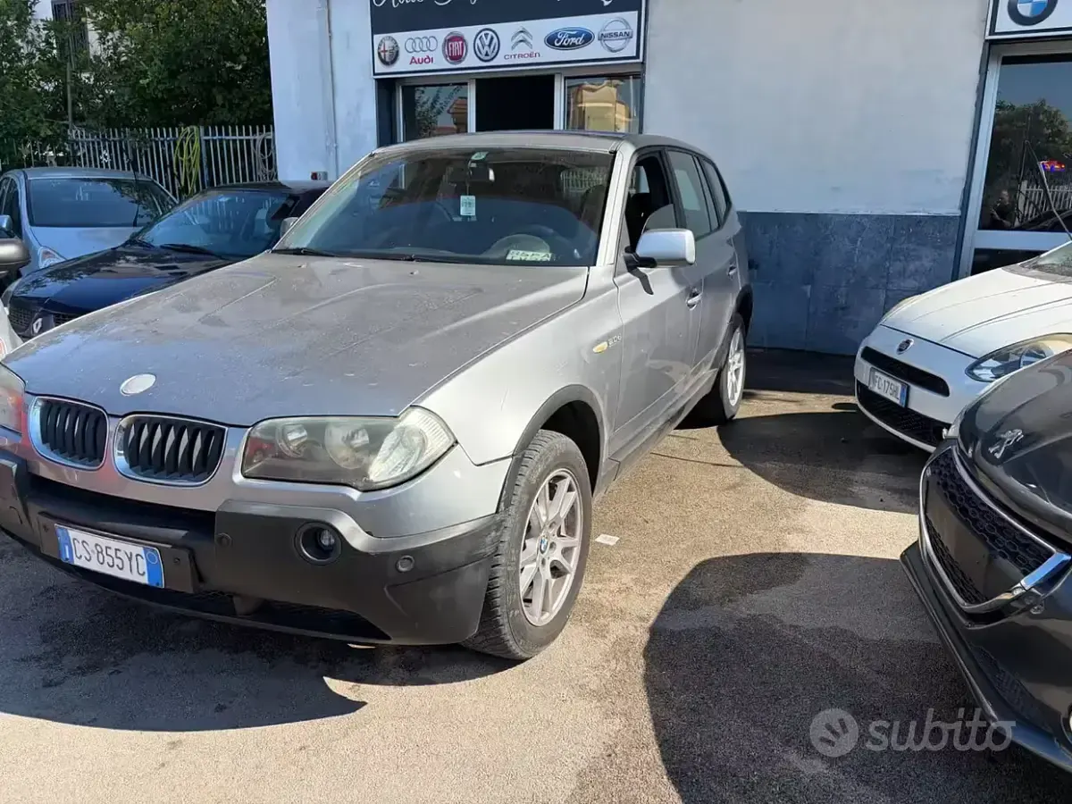 Usata BMW X3 150 CV (110 kW) 2005 Grigio SUV