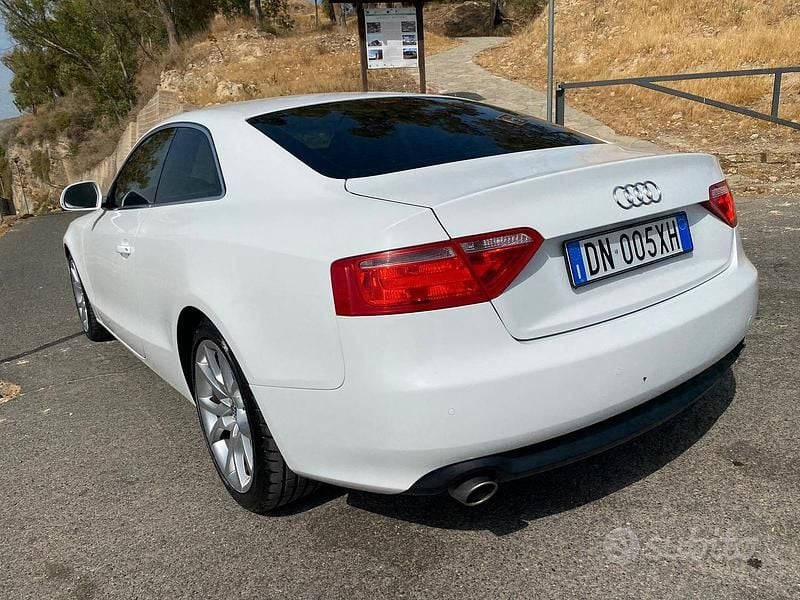 Usata Audi A5 190 CV (139 kW) 2008 Bianco Coupé