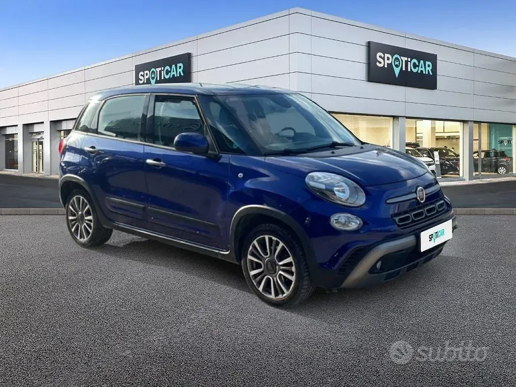 Usata Fiat 500L Cross 95 CV (69 kW) 2019 Blu Monovolume