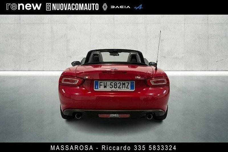 Usata Fiat 124 Spider Lusso 140 CV (102 kW) 2019 Rosso Cabrio