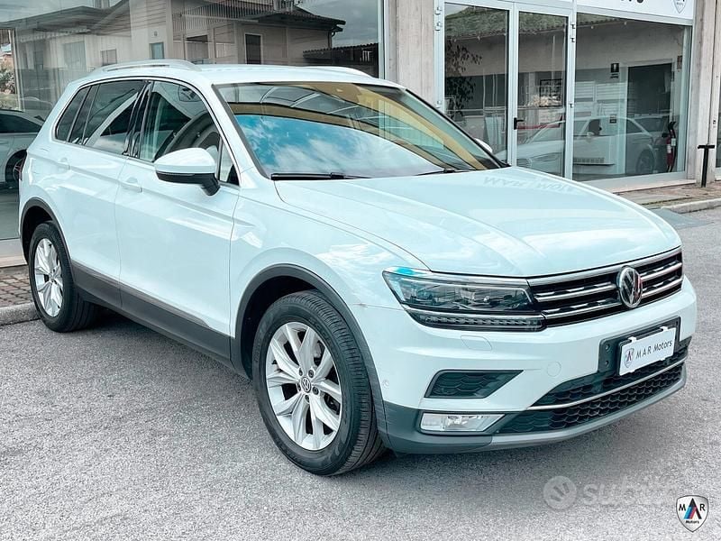 Usata VW Tiguan Executive 150 CV (110 kW) 2016 Bianco SUV
