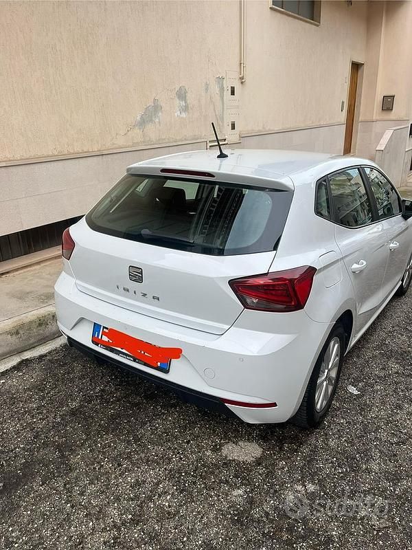 Usata Seat Ibiza Style 80 CV (58 kW) 2018 Bianco Berlina