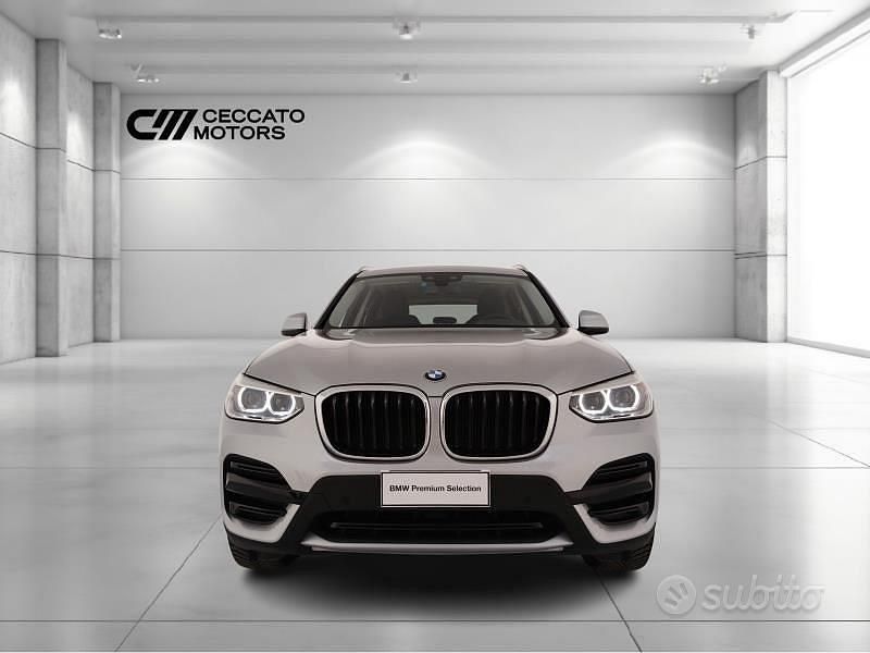 Usata BMW X3 Advantage 190 CV (139 kW) 2019 Argento SUV
