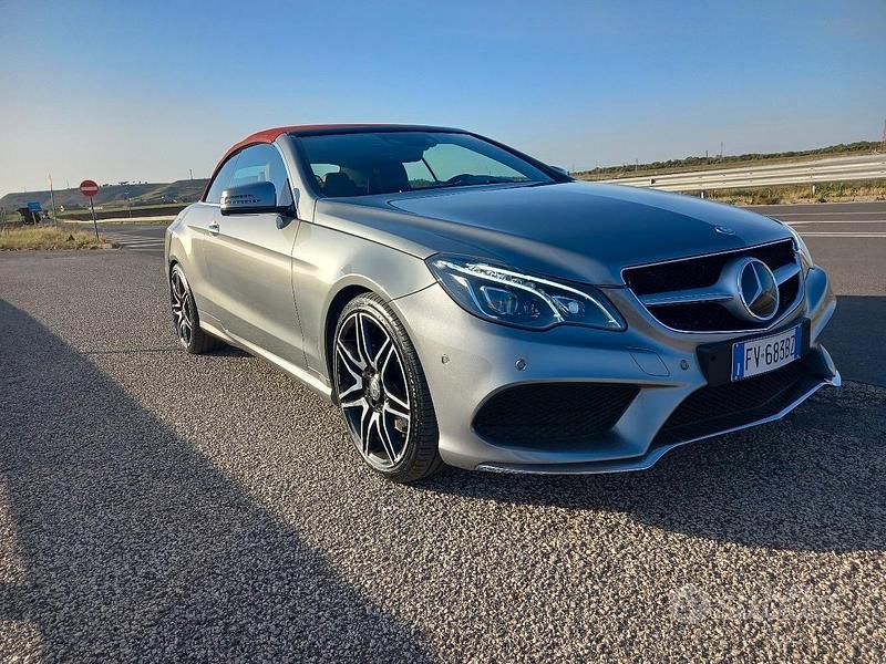 Usata Mercedes E400 2014 Grigio Cabrio
