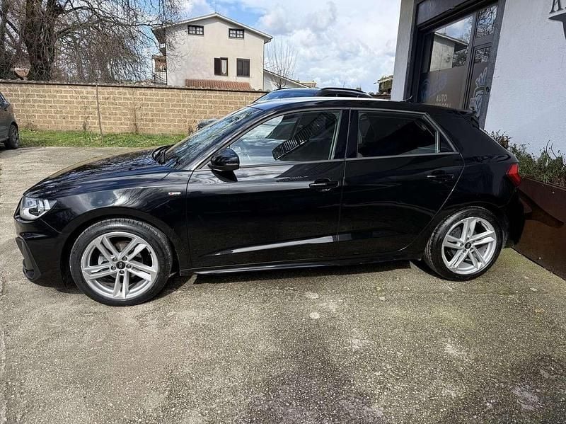 Usata Audi A1 Sportback S-Line 95 CV (69 kW) 2021 Nero Utilitaria