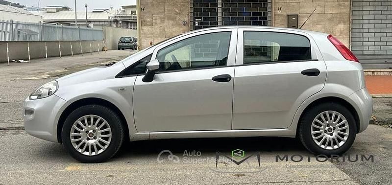 Usata Fiat Punto Lounge 69 CV (50 kW) 2016 Grigio Utilitaria