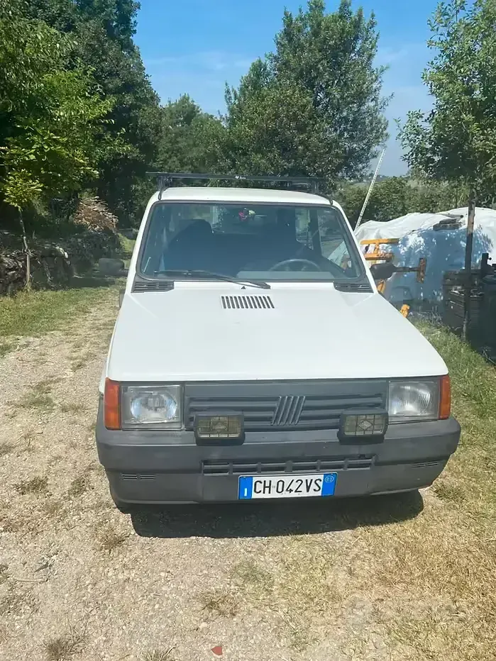 Usata Fiat Panda 4x4 54 CV (39 kW) 2003 Bianco Utilitaria
