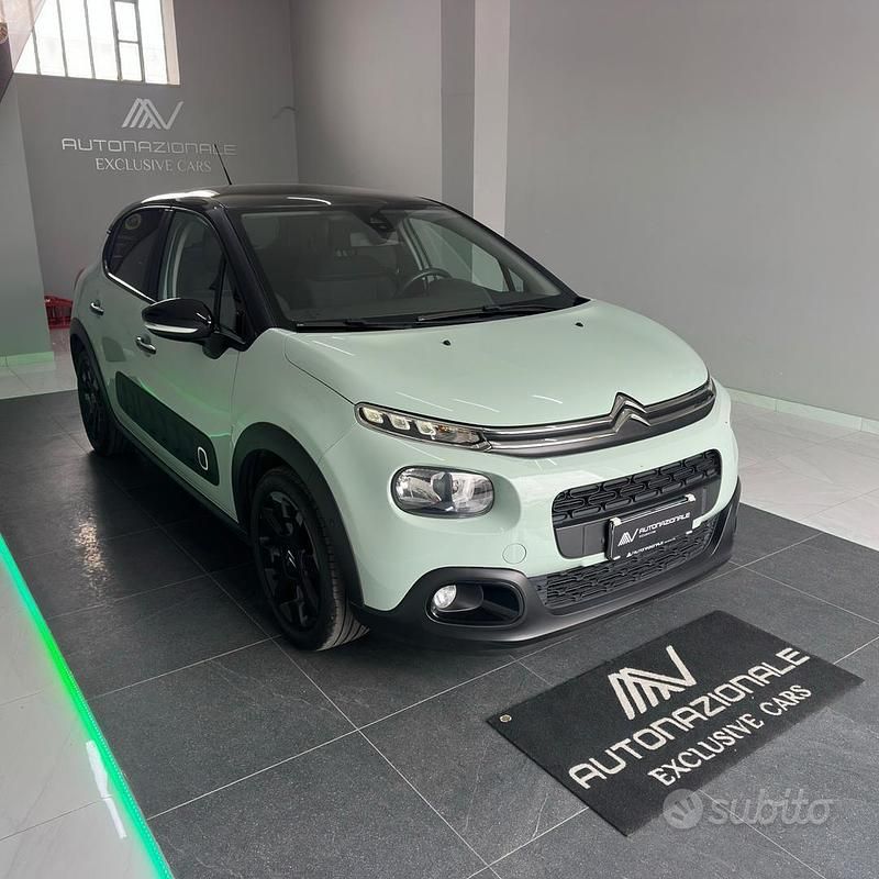 Usata Citroën C3 PureTech 82 CV (60 kW) 2017 Verde Berlina