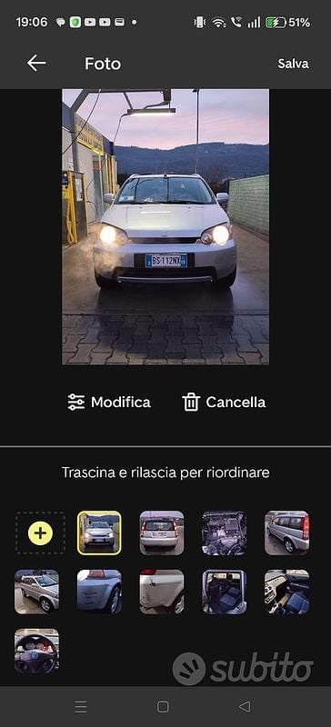 Grigio Usata 2001 Honda HR-V Sport SUV | 3500 € (Ottimo prezzo) - Immagine 1/4