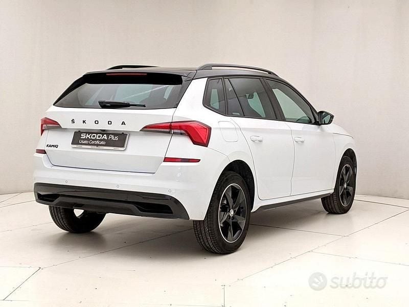 Usata Skoda Kamiq Monte Carlo 110 CV (80 kW) 2023 Bianco SUV