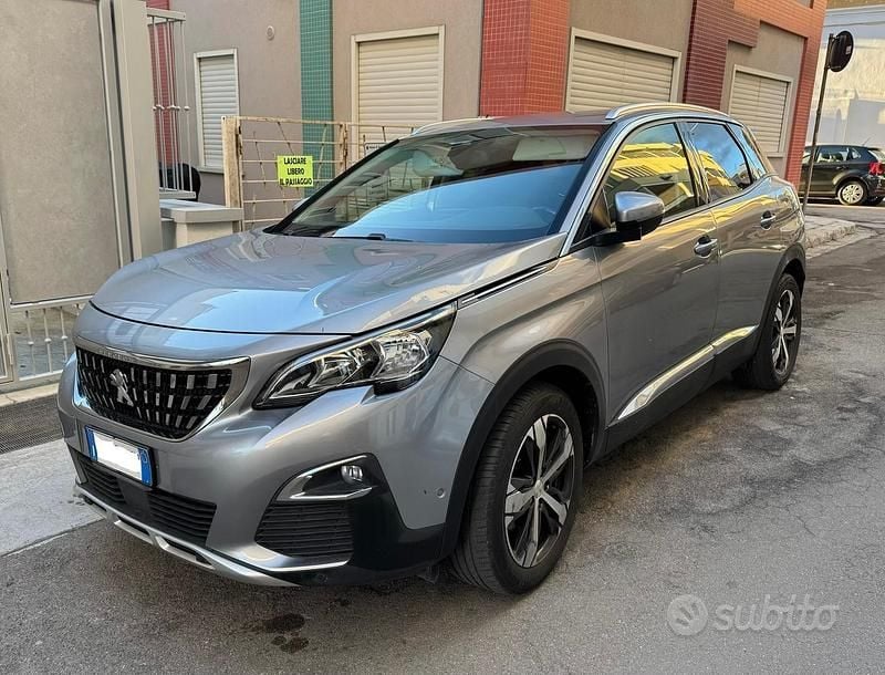 Usata Peugeot 3008 Allure 131 CV (96 kW) 2018 Grigio SUV