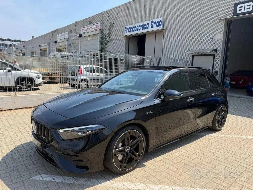 Usata Mercedes A35 AMG Premium Plus 306 CV (225 kW) 2024 Nero Berlina