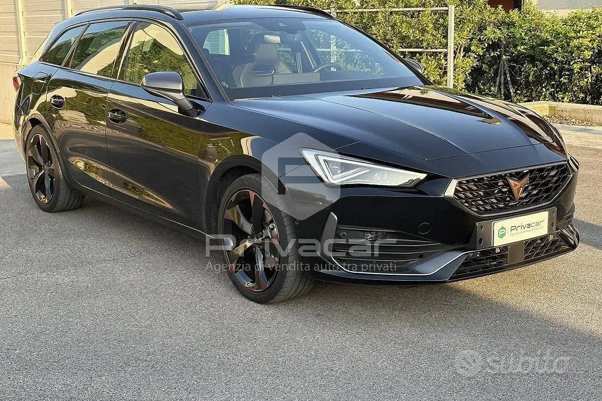 Usata Cupra Leon 150 CV (110 kW) 2023 Nero Station wagon