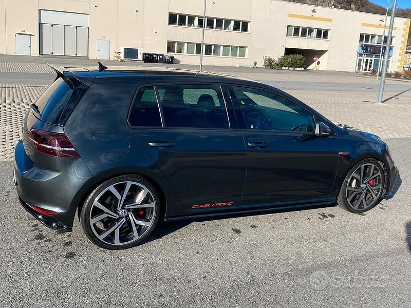 Usata VW Golf VII GTI Clubsport 265 CV (194 kW) 2017 Grigio Berlina