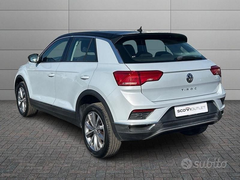Usata VW T-Roc Advance 150 CV (110 kW) 2018 Bianco SUV