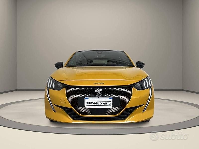 Usata Peugeot 208 GT 100 kW (136 CV) 2021 Giallo Utilitaria