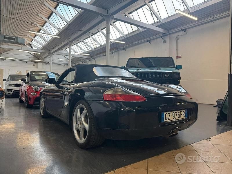 Usata Porsche Boxster 2000 Nero Cabrio