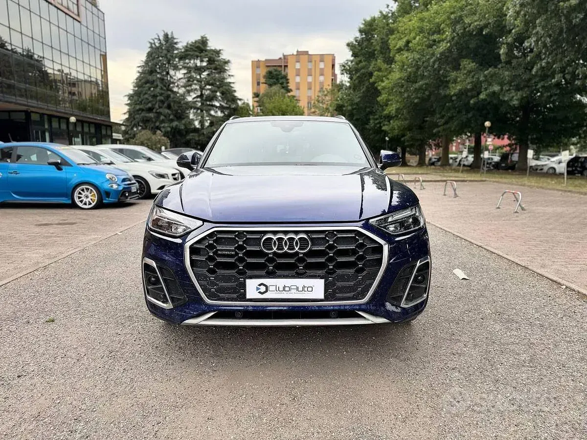 Usata Audi Q5 S-Line 204 CV (150 kW) 2021 Bluazzurro SUV