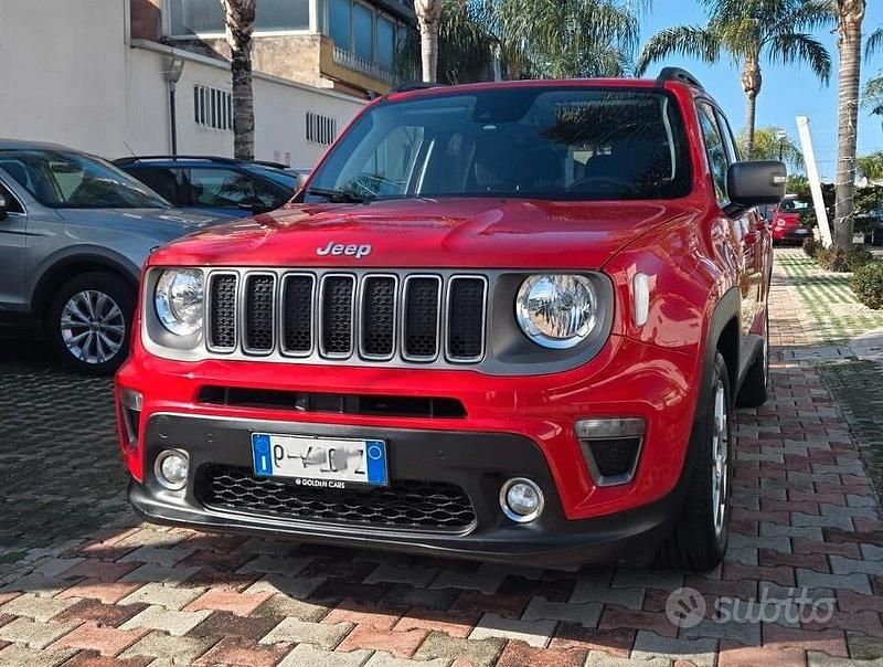 Usata Jeep Renegade Limited 131 CV (96 kW) 2021 Rosso SUV