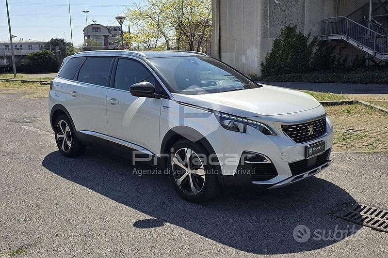 Usata Peugeot 5008 GT-line 120 CV (88 kW) 2018 Bianco SUV