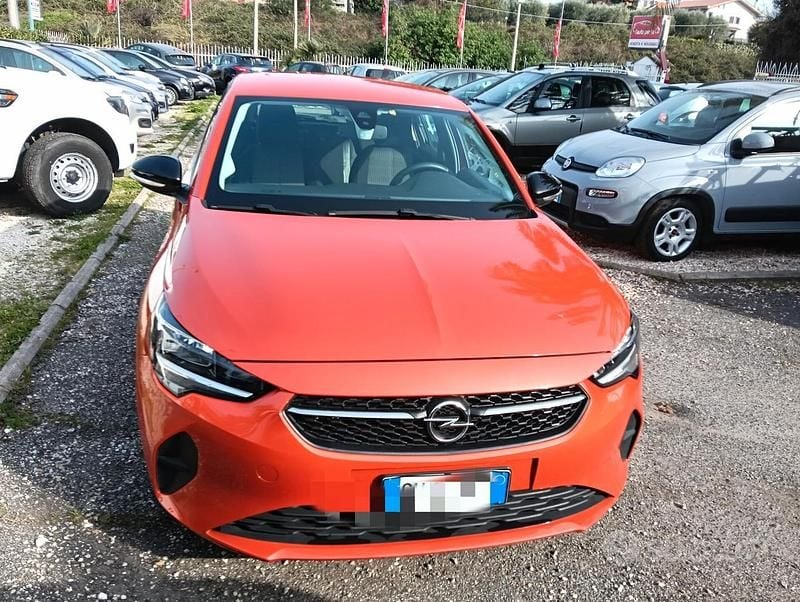Usata Opel Corsa Elegance 101 CV (74 kW) 2021 Arancione Utilitaria