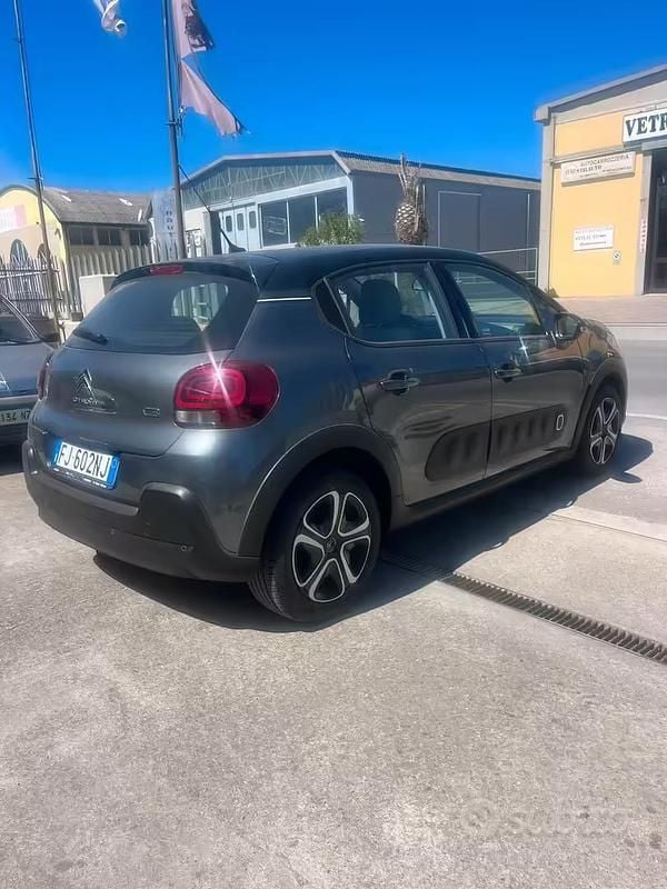 Usata Citroën C3 PureTech 81 CV (59 kW) 2017 Grigio Berlina