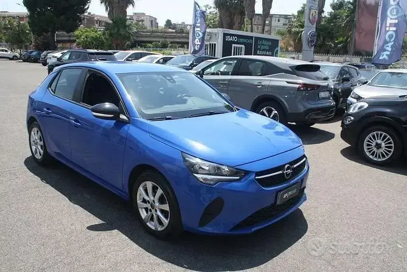 Usata Opel Corsa Edition 75 CV (55 kW) 2021 Blu Utilitaria