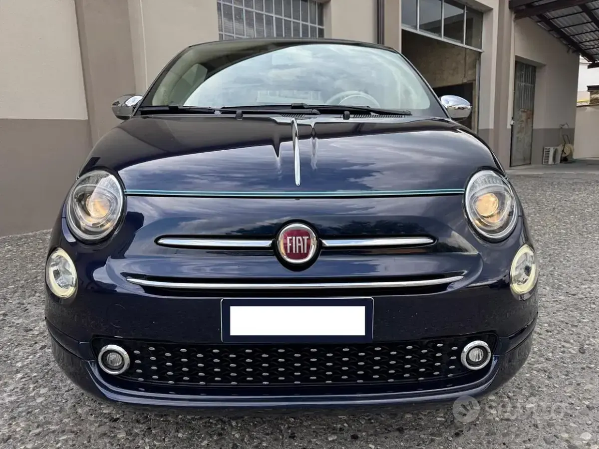 Usata Fiat 500C Riva 69 CV (50 kW) 2016 Bluazzurro Cabrio
