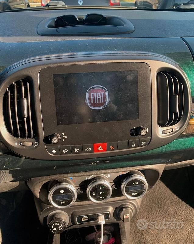 Usata Fiat 500L Cross 95 CV (69 kW) 2020 Verde Monovolume