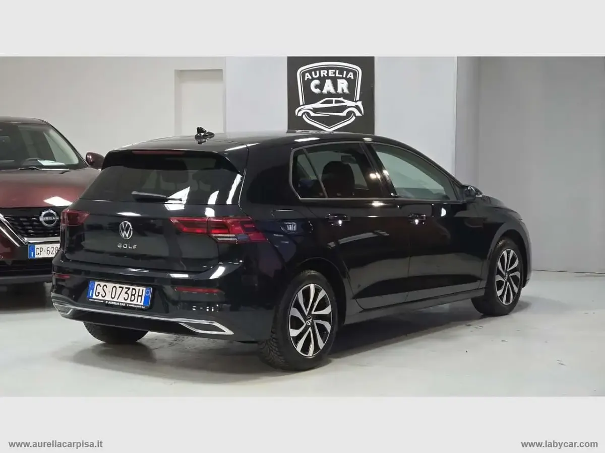 Usata VW Golf VII Style 150 CV (110 kW) 2021 Nero Utilitaria