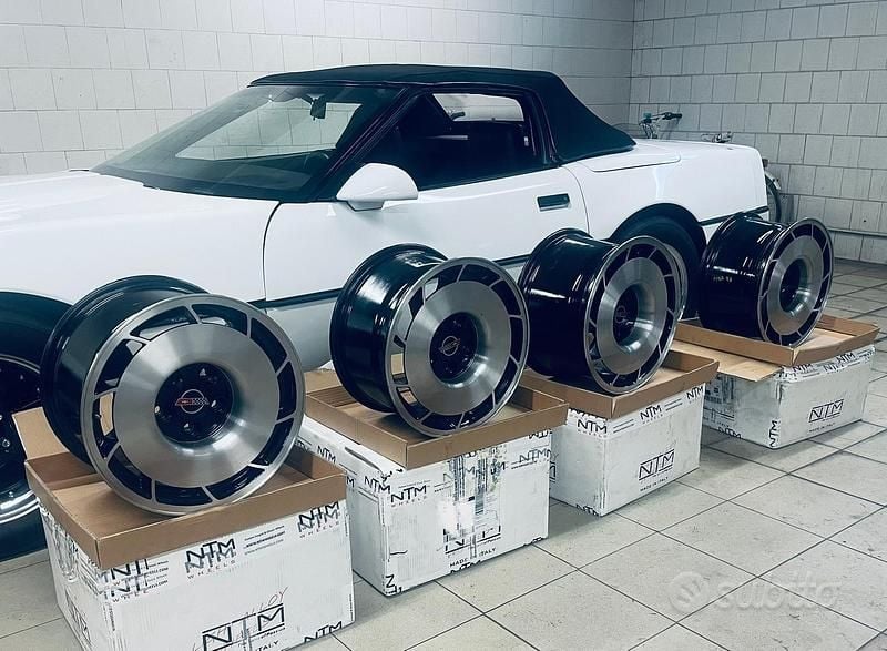 Usata Corvette C4 250 CV (183 kW) 1989 Bianco Cabrio