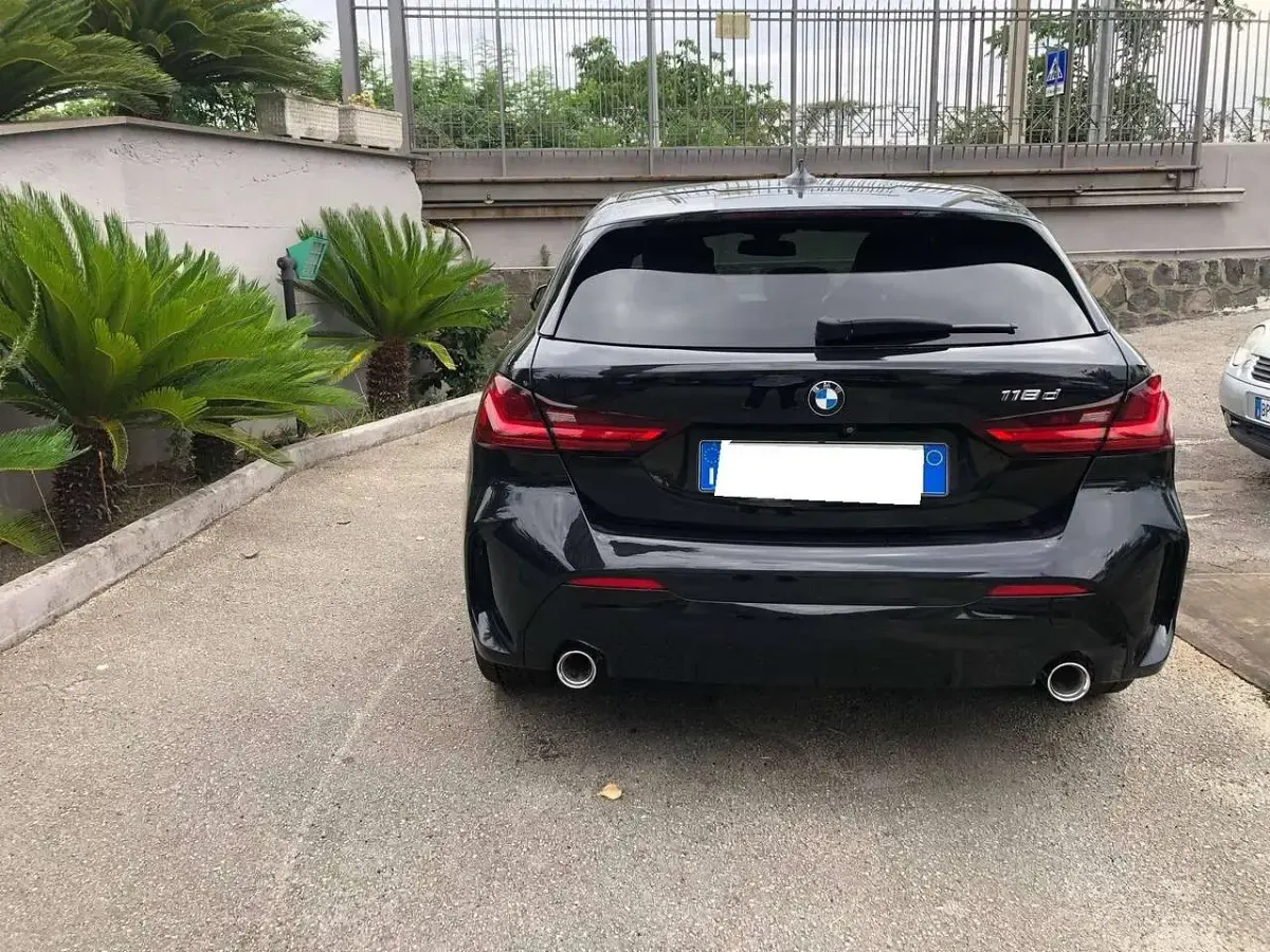 Usata BMW 118 M Sport 150 CV (110 kW) 2019 Nero Berlina