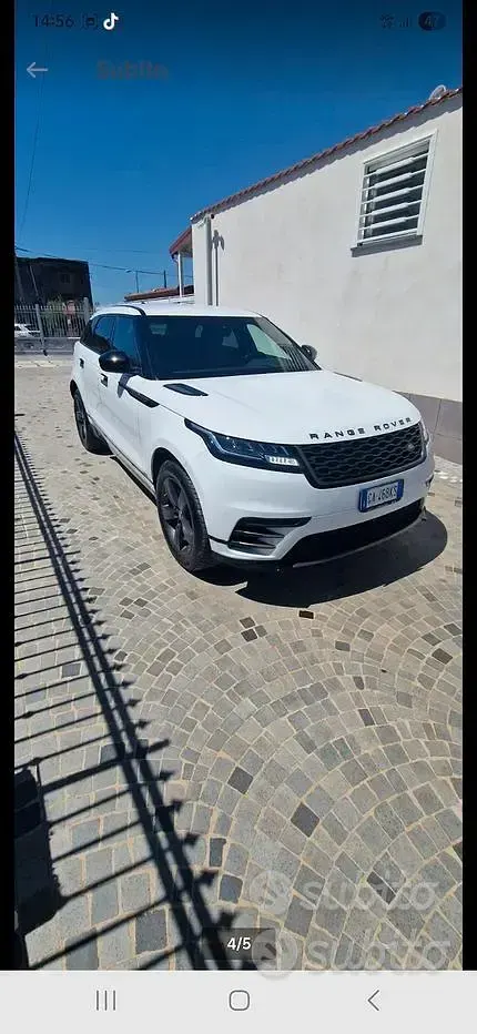 Usata Land Rover Range Rover Velar 180 CV (132 kW) 2020 Bianco SUV