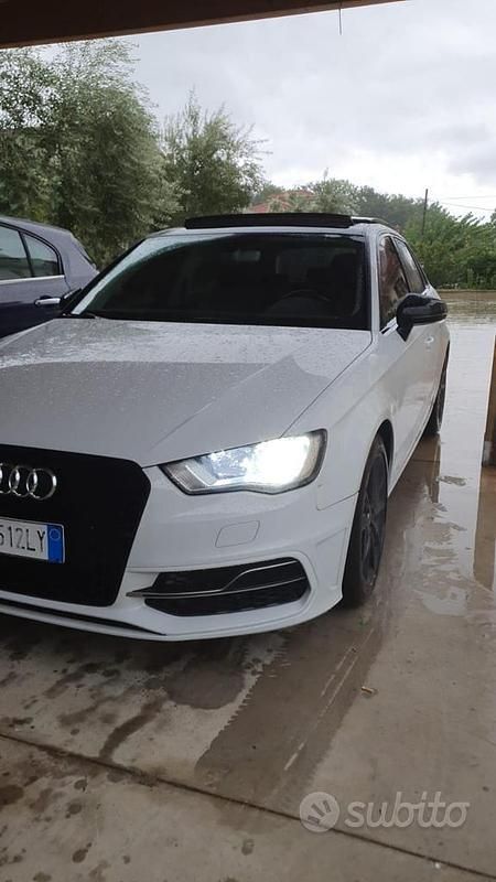 Usata Audi A3 102 CV (75 kW) 2016 Bianco Utilitaria