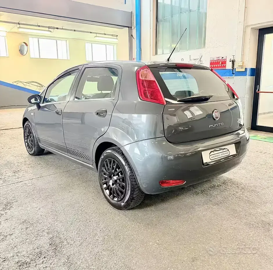 Usata Fiat Punto Lounge 75 CV (55 kW) 2015 Grigio Utilitaria