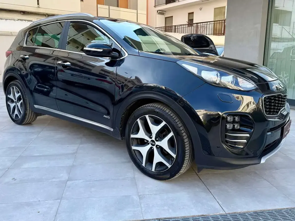 Usata Kia Sportage GT-Line 185 CV (136 kW) 2017 Nero SUV