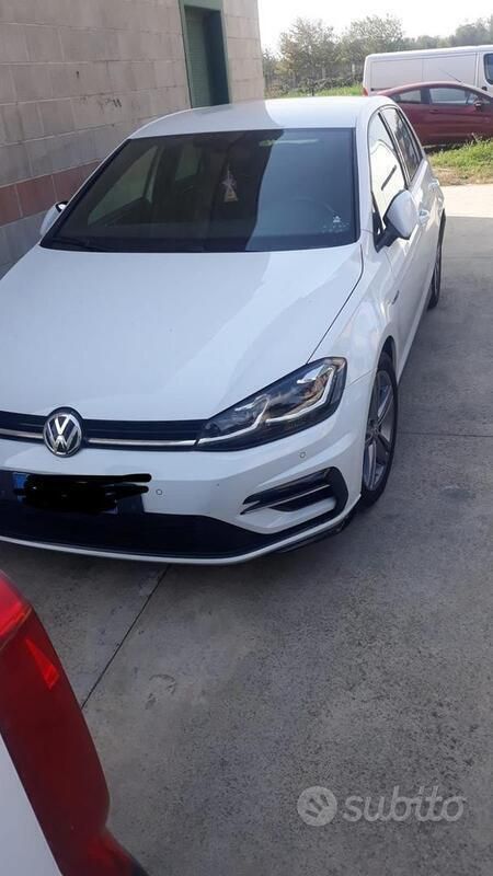Usata VW Golf VII Comfortline 110 CV (80 kW) 2017 Bianco Berlina