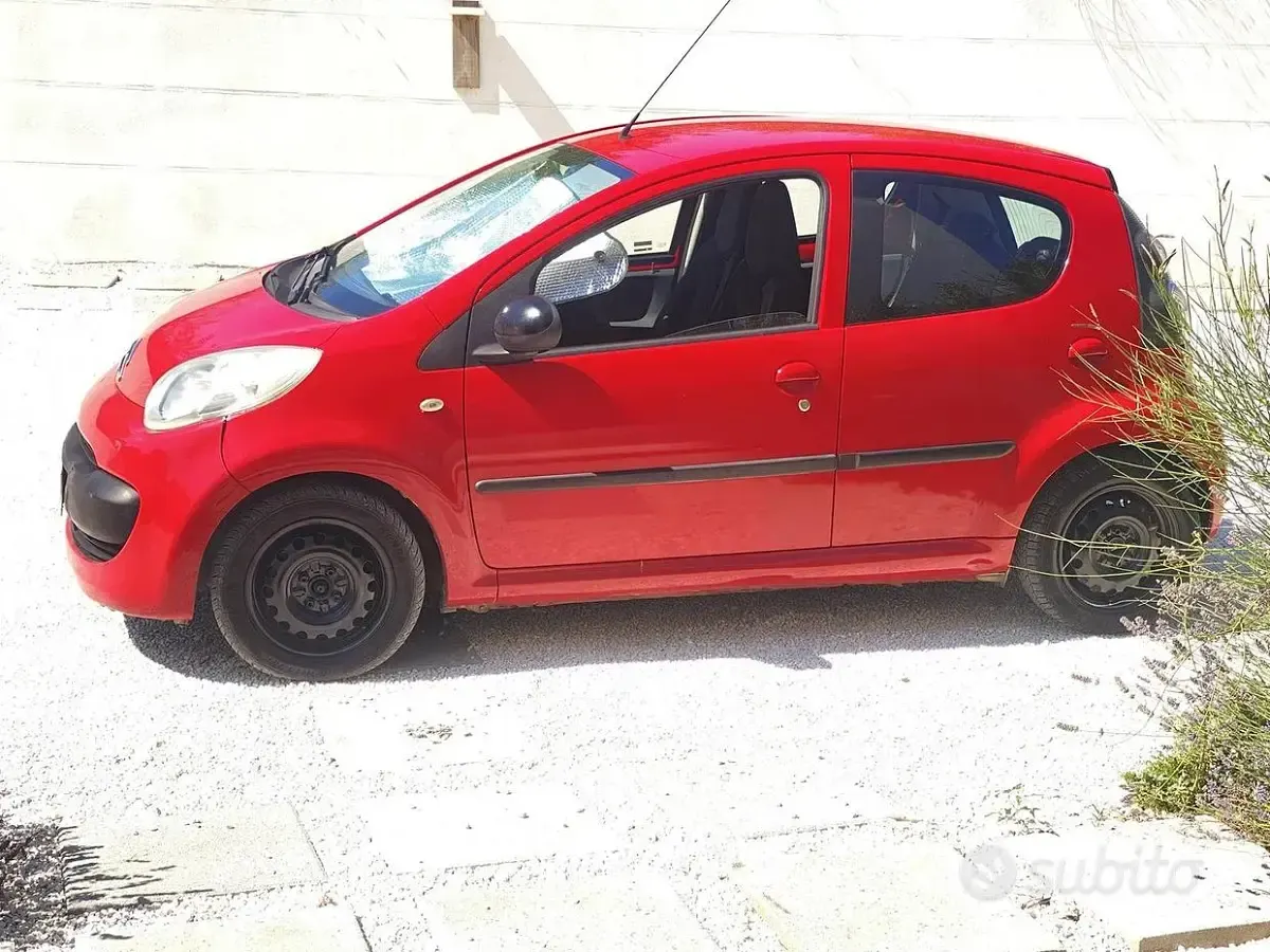 Usata Citroën C1 68 CV (50 kW) 2006 Rosso Utilitaria
