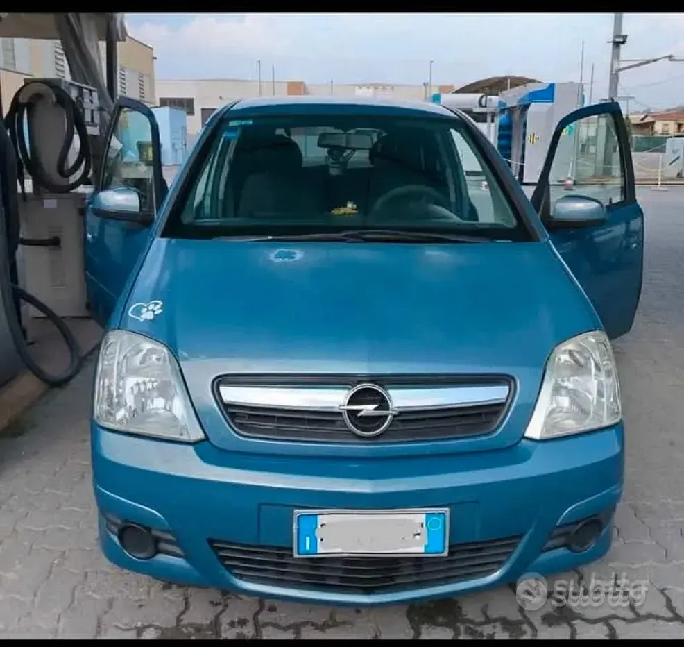 Usata Opel Meriva 75 CV (55 kW) 2007 Blu Monovolume