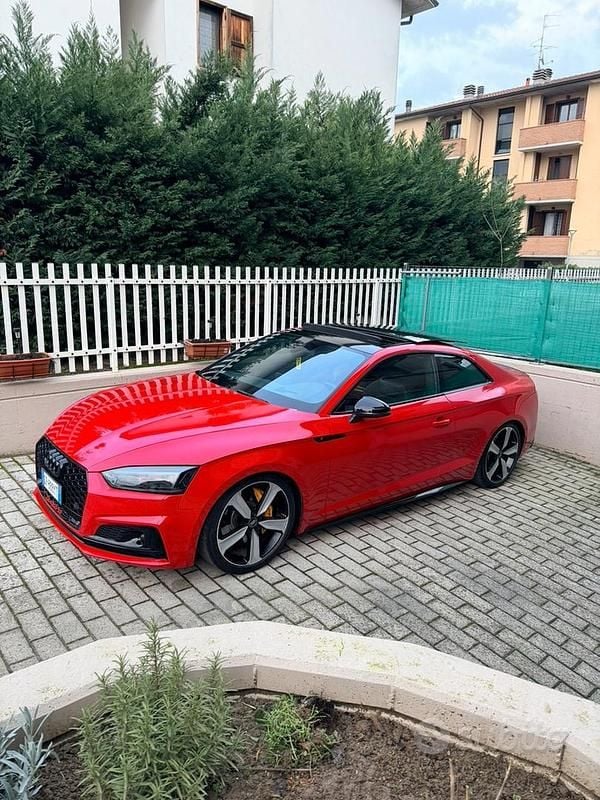 Usata Audi A5 S-Line 252 CV (185 kW) 2016 Rosso Coupé