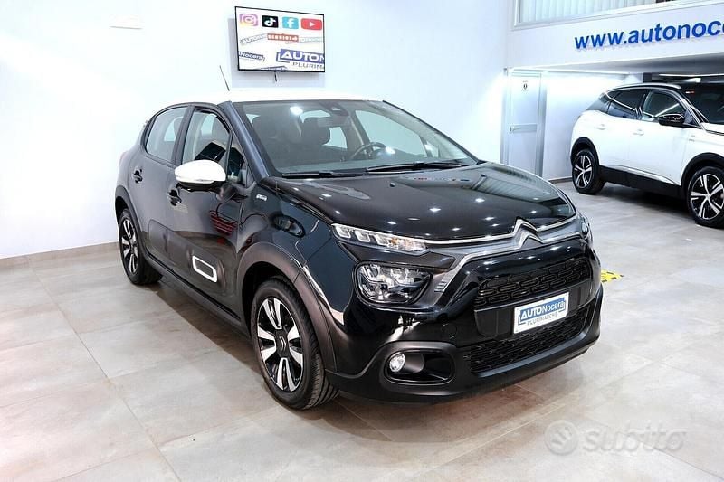 Usata Citroën C3 Shine 83 CV (61 kW) 2022 Nero Utilitaria