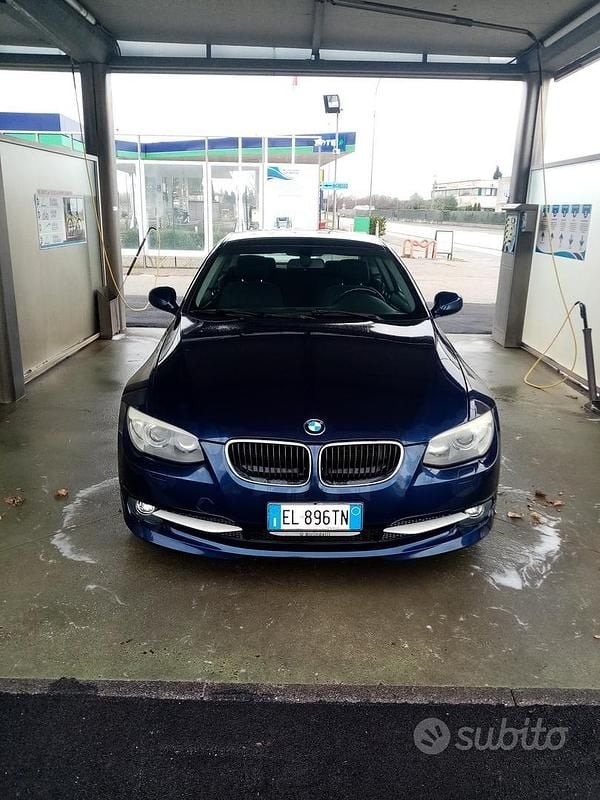 Usata BMW 320 184 CV (135 kW) 2012 Blu Coupé