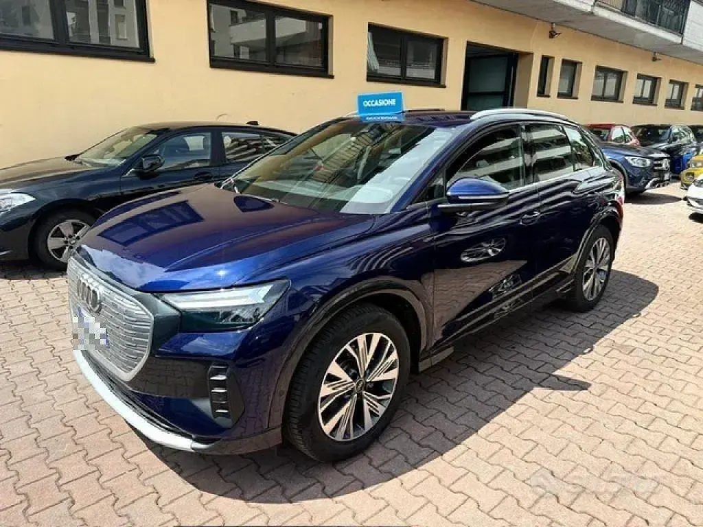 Usata Audi Q4 e-tron 69 kW (95 CV) 2023 Blu SUV