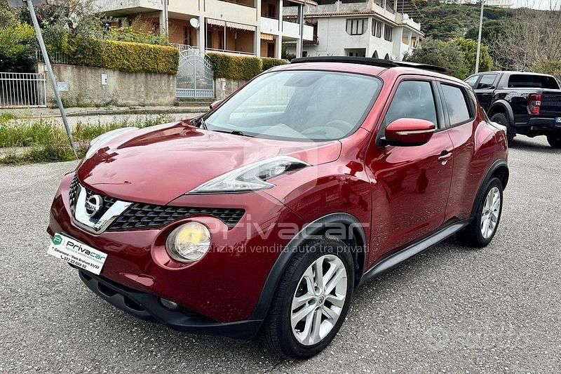 Usata Nissan Juke Tekna 115 CV (84 kW) 2014 Rosso SUV