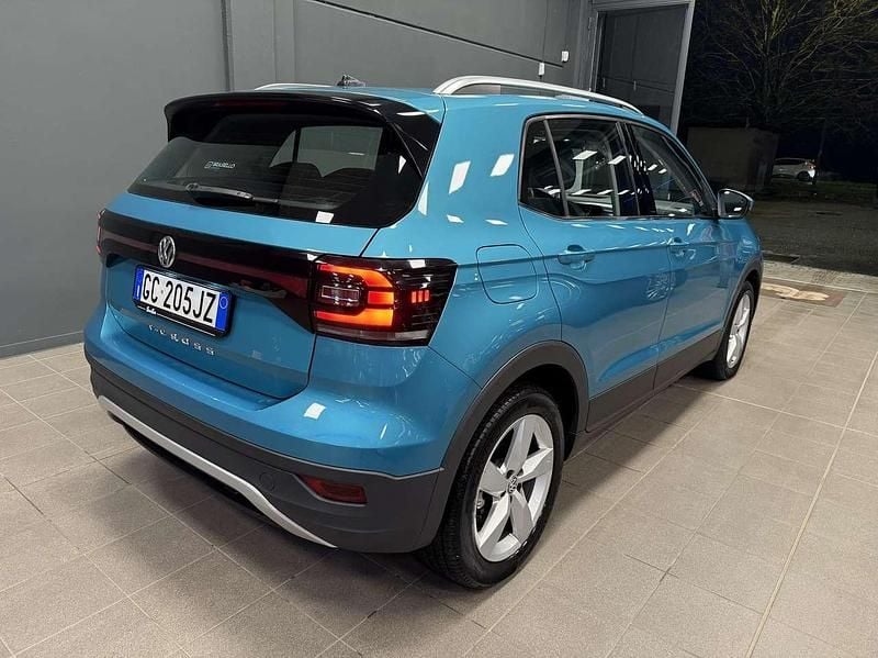 Usata VW T-Cross Advance 116 CV (85 kW) 2020 Turquoise metall. SUV