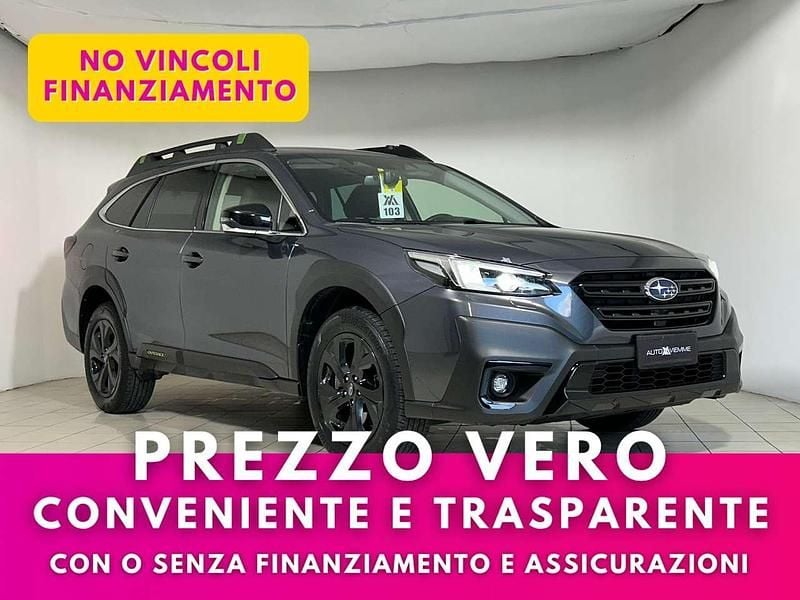 Grigio Usata 2022 Subaru Outback 4dventure Station wagon | 31.599 € (Ottimo prezzo) - Immagine 1/4