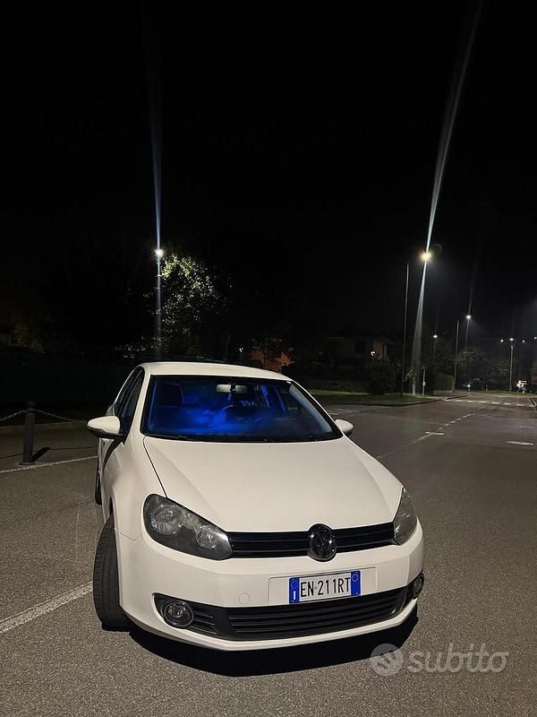 Usata VW Golf VII 2012 Bianco Berlina