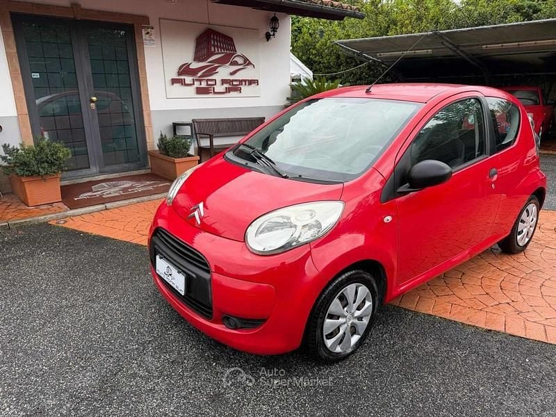 Usata Citroën C1 68 CV (50 kW) 2010 Rosso Utilitaria